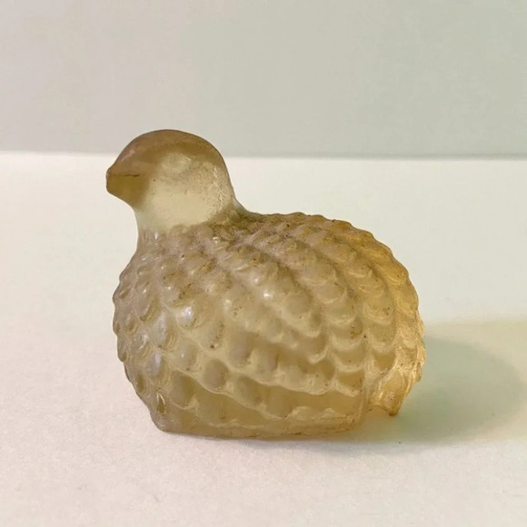 Vintage Small Quail  Bird Resin Figurine 2" Tall - Picture 2 of 11